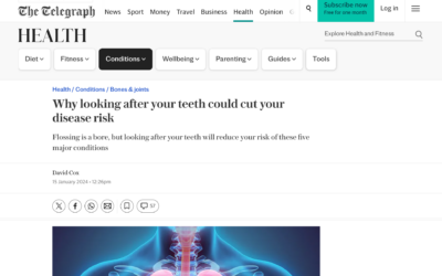 The Telegraph: Why looking after your teeth could cut your disease risk