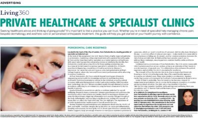 The Telegraph – Living 360 supplement: Private Healthcare and Specialist Clinics